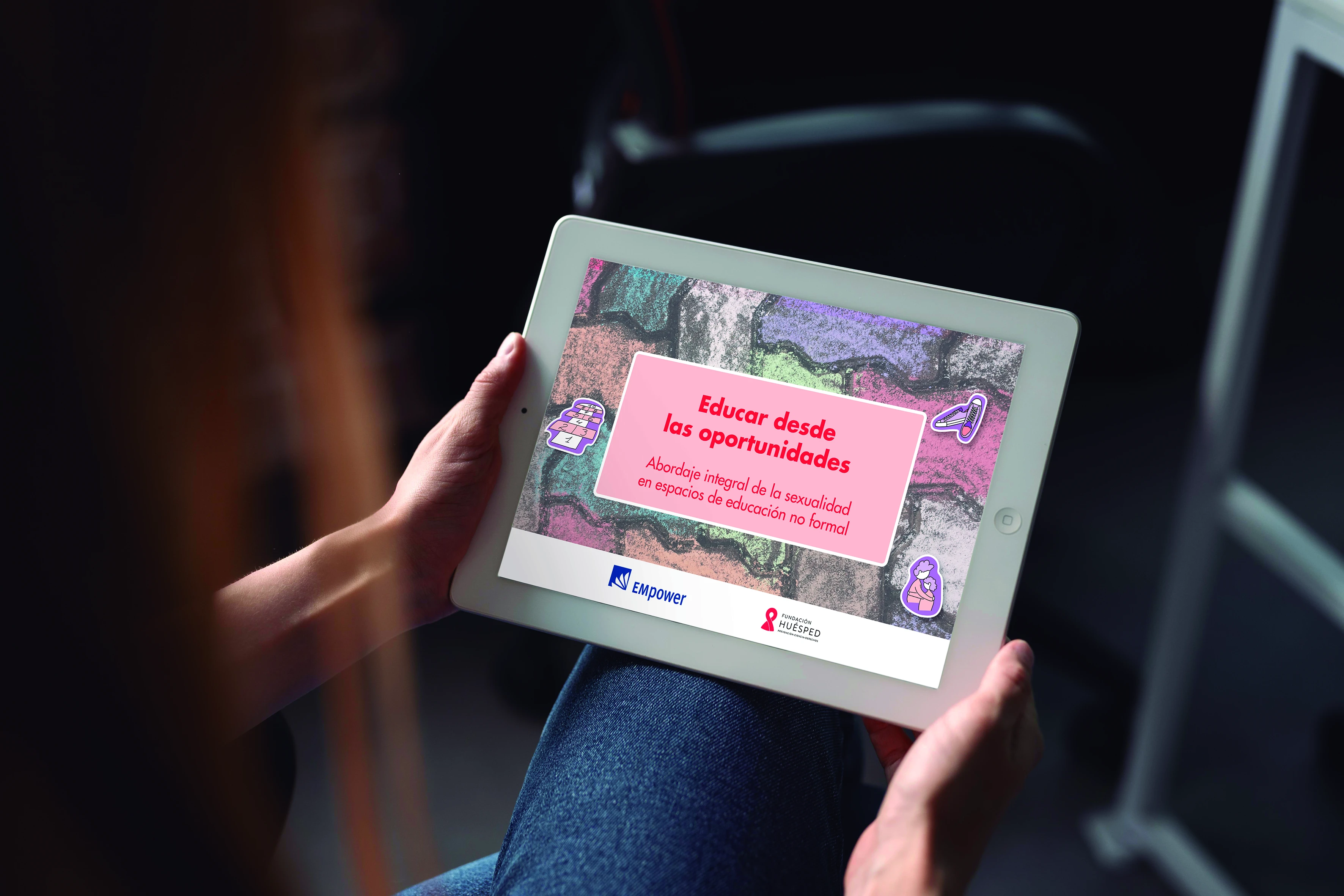 Fundación Huésped trabaja en educación 